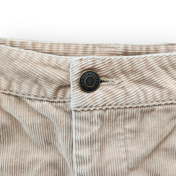 Vintage Y2K Old Navy Tan Corduroy Mini Skirt 12 - Picture 4 of 9